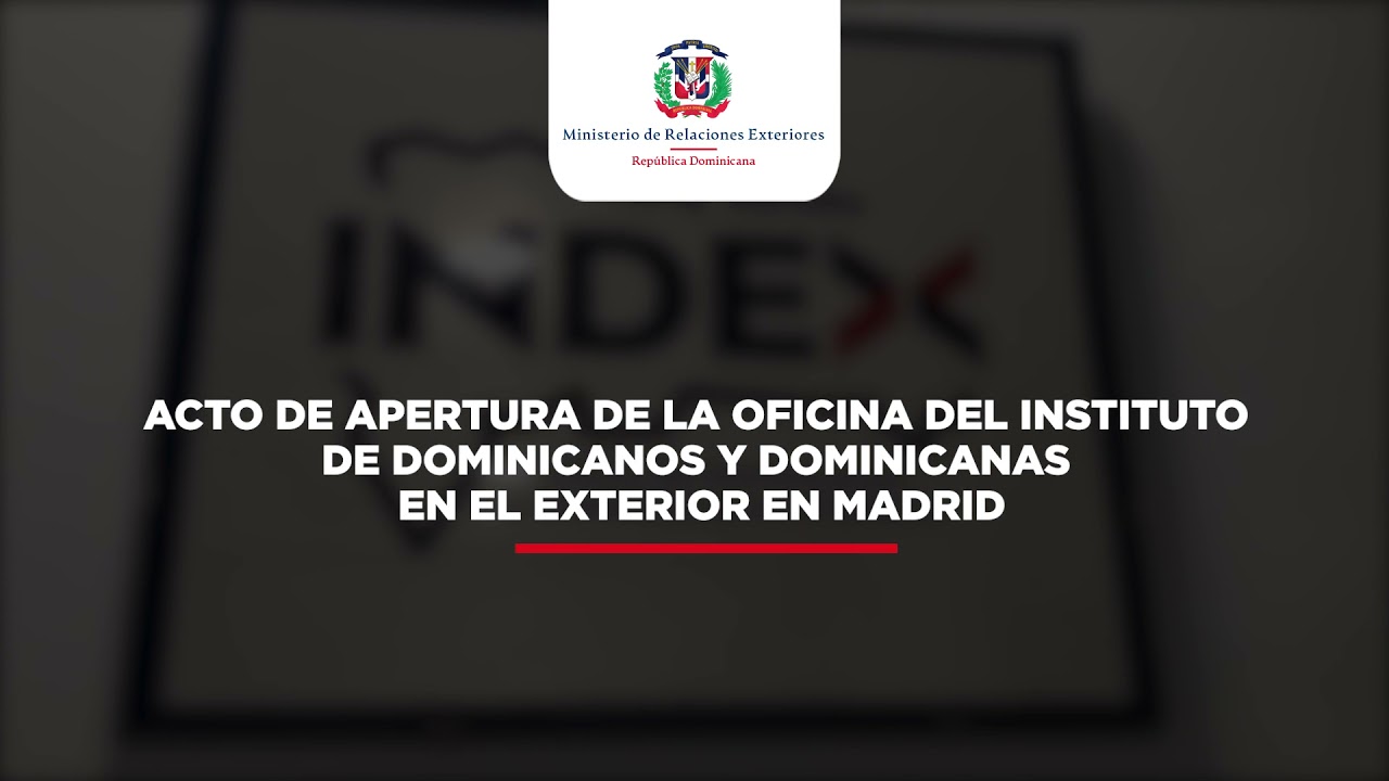 Mirex Rd Inicio - MIREX | Ministerio de Relaciones Exteriores